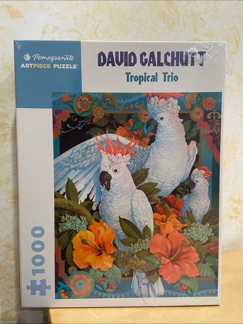 Pomegranate David Galchutt Tropical Trio - 1000 Piece Puzzle